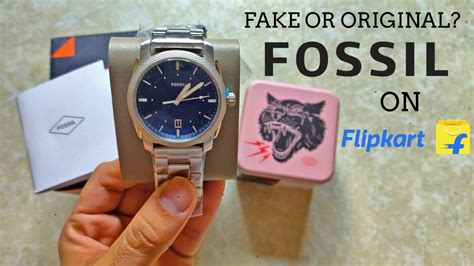 fossil watches real or fake|3 Ways to Identify a Fake Watch .